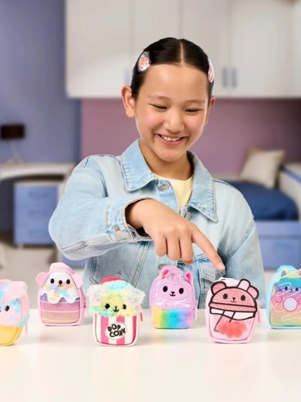 REAL LITTLES - Scented Surprise Backpacks, Soft, Fluffy, Cute Food Themed Micro - Picture 3 of 3
